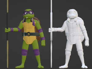 Donatello - TMNT Model 3D