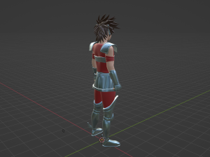 Pegasus Tenma - Saint Seiya 3D-Modell