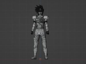 Pegasus Tenma - Saint Seiya 3D-Modell