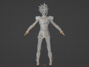 Pegasus Tenma - Saint Seiya 3D-Modell