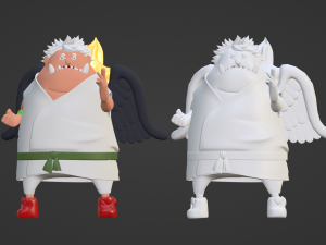 S-Shark Seraphim - One Piece 3D Model