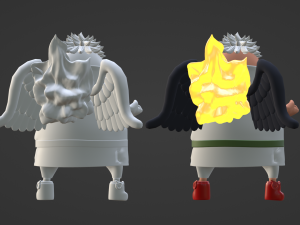S-Shark Seraphim - One Piece 3D Model
