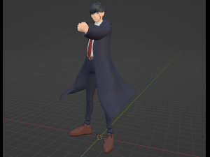 Mash Burnedead - Mashle Model 3D