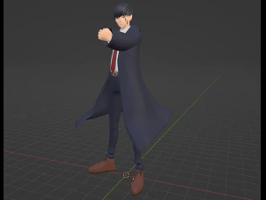 Mash Burnedead - Mashle 3D Model