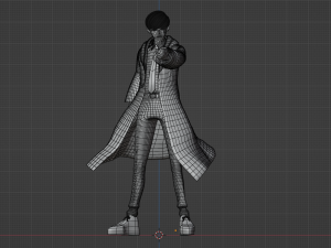 Mash Burnedead - Mashle Model 3D