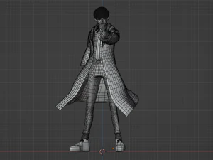 Mash Burnedead - Mashle 3D Model