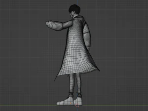 Mash Burnedead - Mashle 3D Model