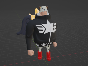 S-Bear Seraphim - One Piece 3D Model