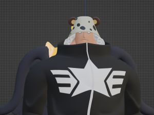 S-Bear Seraphim - One Piece 3D Model