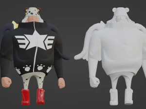 S-Bear Seraphim - One Piece 3D Model