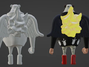 S-Bear Seraphim - One Piece 3D Model