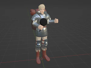 Laios Touden - Delicious in Dungeon 3D Model