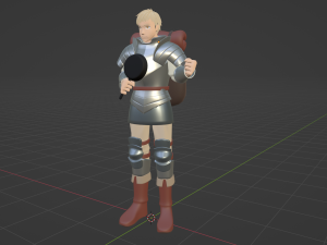 Laios Touden - Delicious in Dungeon Model 3D