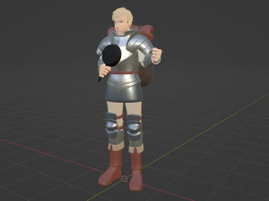 Laios Touden - Delicious in Dungeon 3D Model