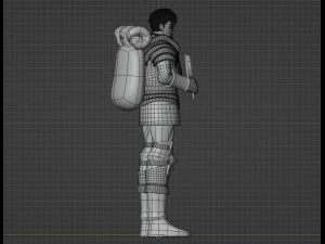 Laios Touden - Delicious in Dungeon 3D Model