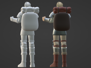 Laios Touden - Delicious in Dungeon Model 3D