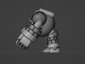 Frostman - Megaman 8 3D Model