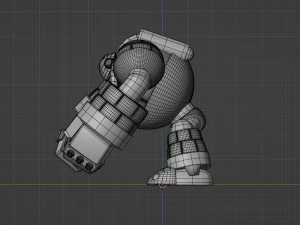 Frostman - Megaman 8 3D Model
