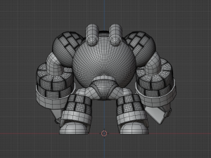 Frostman - Megaman 8 3D Model