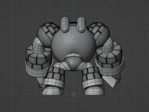 Frostman - Megaman 8 3D Model