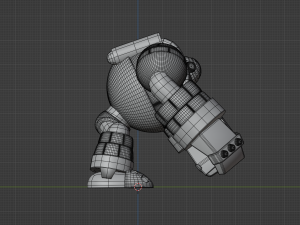 Frostman - Megaman 8 3D Model