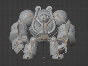 Frostman - Megaman 8 3D Model