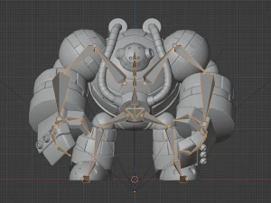 Frostman - Megaman 8 3D Model