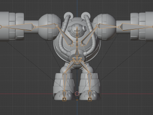 Frostman - Megaman 8 3D Model