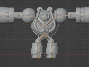 Frostman - Megaman 8 3D Model