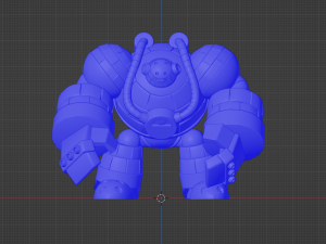 Frostman - Megaman 8 3D Model