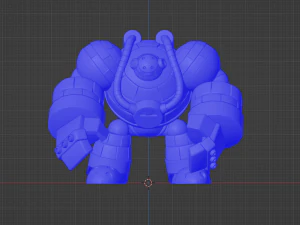 Frostman - Megaman 8 3D Model