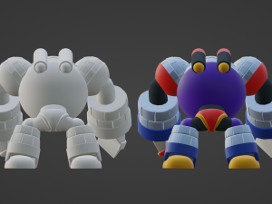 Frostman - Megaman 8 3D Model