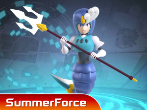 SplashWoman - Megaman 9 Modelo 3D