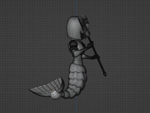 SplashWoman - Megaman 9 Modelo 3D