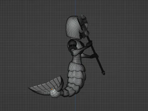 SplashWoman - Megaman 9 3D Model