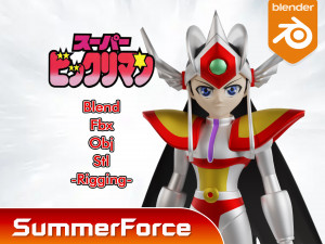 Super Phoenix - Super Bikkuriman 3D मॉडल