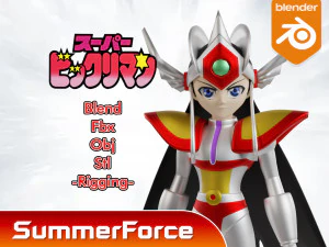 Super Feniks &ndash; Super Bikkuriman Model 3D