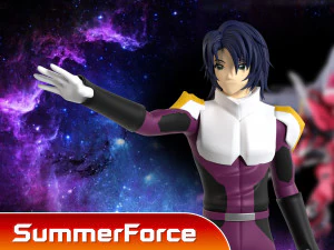 Athrun Zala - Gundam Seed Freedom 3D Model