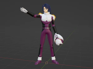 Athrun Zala - Gundam Seed Freedom 3D Model