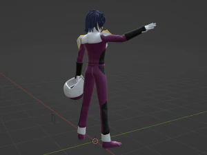 Athrun Zala - Gundam Seed Freedom 3D Model