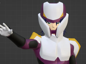 Athrun Zala - Gundam Seed Freedom 3D Model