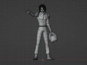 Athrun Zala - Gundam Seed Freedom 3D Model