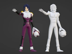 Athrun Zala - Gundam Seed Freedom 3D Model