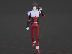 Shin Asuka - Gundam Seed Freedom 3D Model