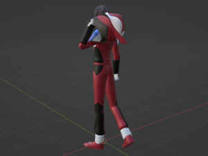 Shin Asuka - Gundam Seed Freedom 3D Model