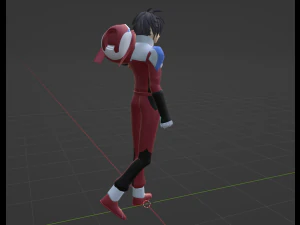 Shin Asuka - Gundam Seed Freedom 3D Model