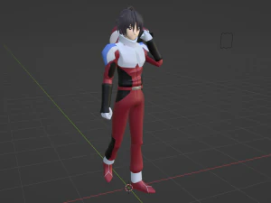 Shin Asuka - Gundam Seed Freedom 3D Model