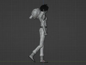 Shin Asuka - Gundam Seed Freedom 3D Model