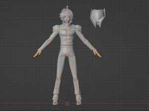 Shin Asuka - Gundam Seed Freedom 3D Model