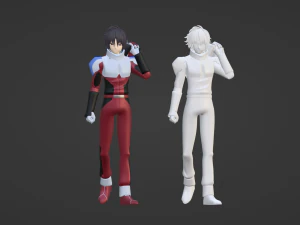 Shin Asuka - Gundam Seed Freedom 3D Model
